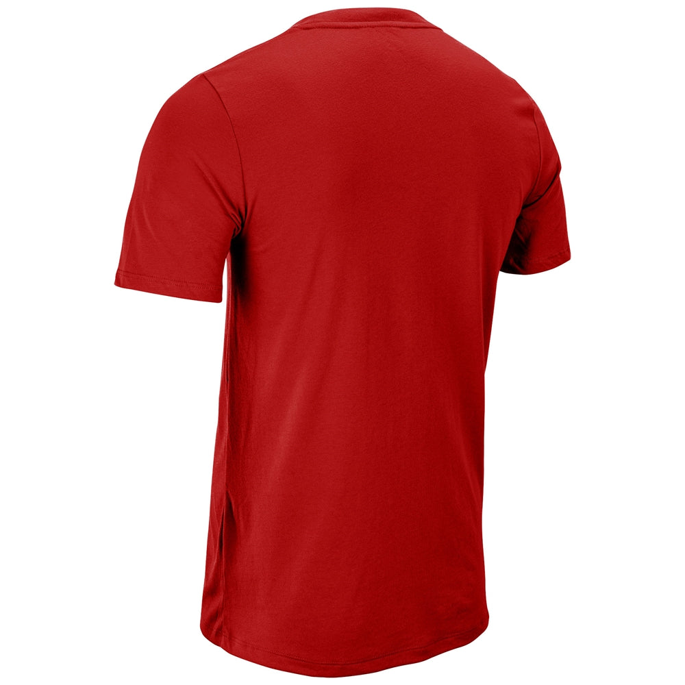 Tackle Crew Neck Tee - Scarlet - Youth - Medium