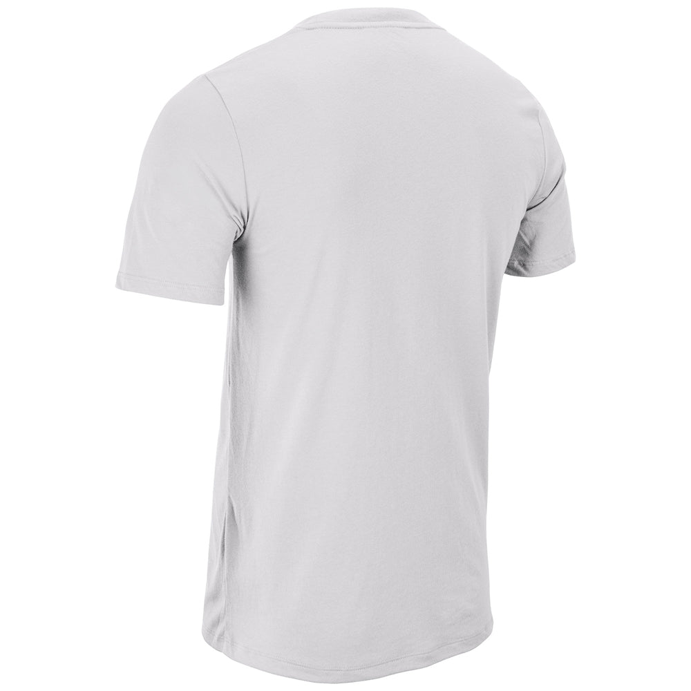 Tackle Crew Neck Tee - White - Adult - 4XL