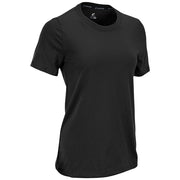 Tackle Crew Neck Tee - Black - Womens - XXLarge
