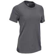 Tackle Crew Neck Tee - Charcoal - Womens - 3XL