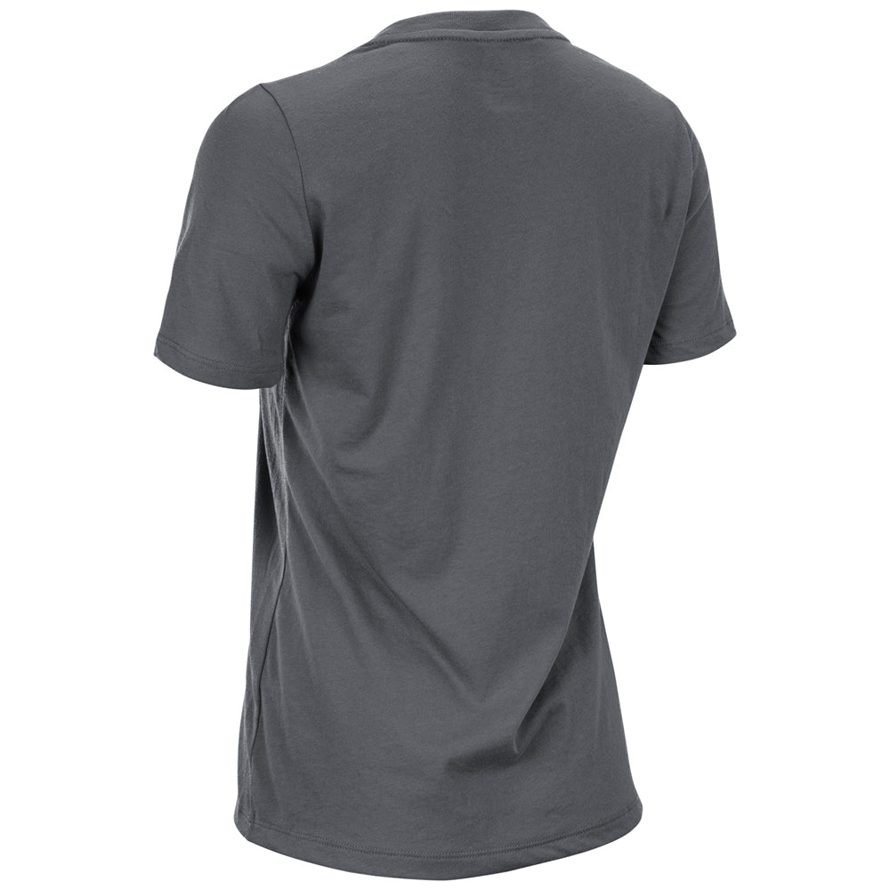 Tackle Crew Neck Tee - Charcoal - Womens - Extra-Small