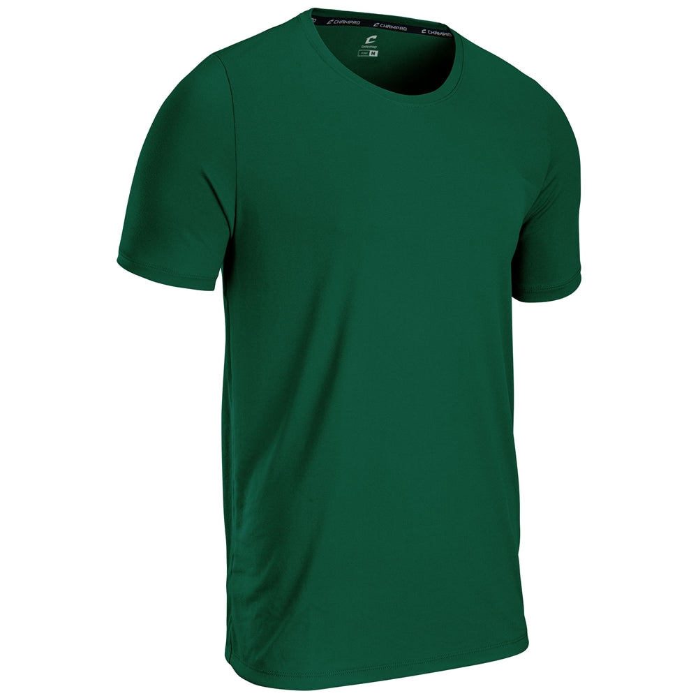 Rookie Crew Neck Tee - Forest Green - Youth - Large