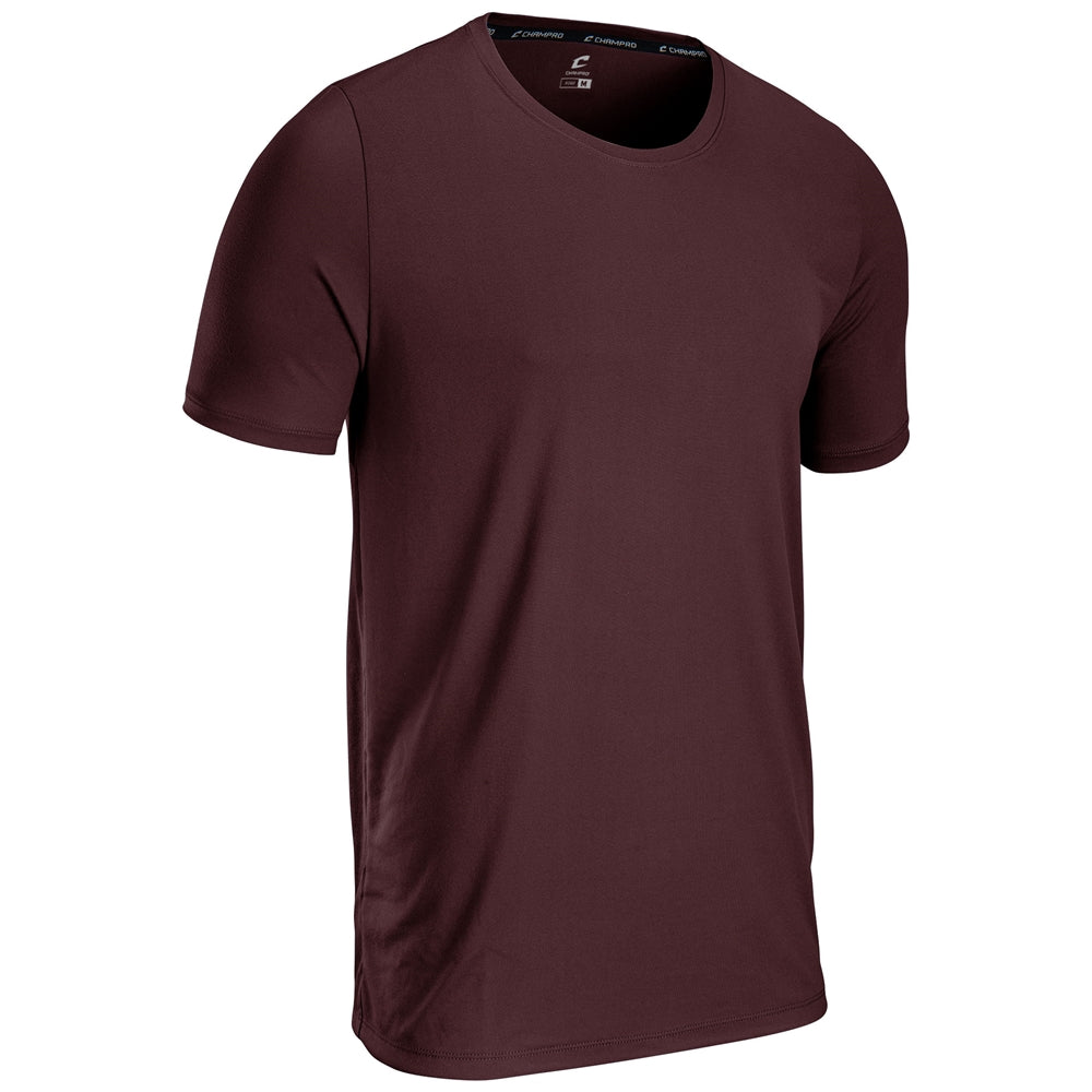 Rookie Crew Neck Tee - Maroon - Adult - Extra-Large