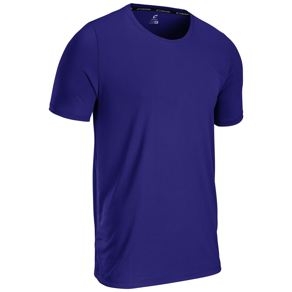Rookie Crew Neck Tee - Purple - Youth - Large
