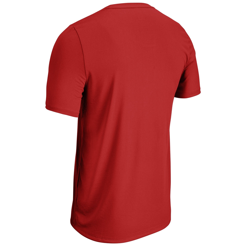 Rookie Crew Neck Tee - Scarlet - Youth - Medium