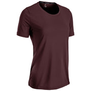 Rookie Crew Neck Tee - Maroon - Womens - Extra-Large