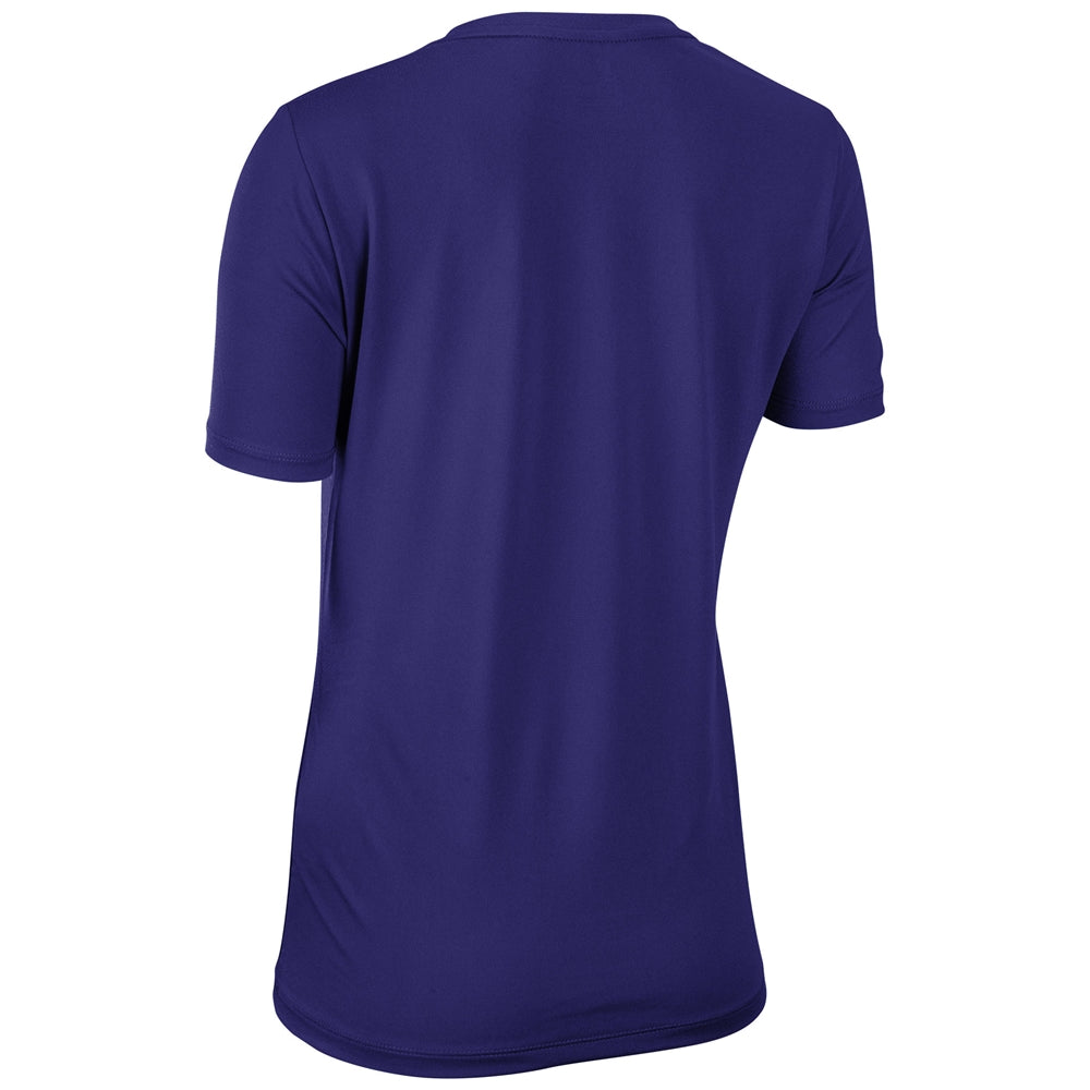 Rookie Crew Neck Tee - Purple - Womens - Large
