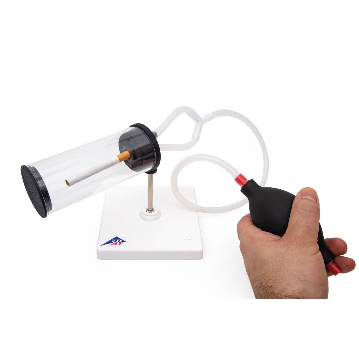 Smoking model 3in1, active, passive and third-hand smoking