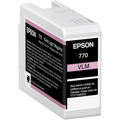 Epson UltraChrome Pro10 770 Original Inkjet Ink Cartridge - Vivid Light Magenta Pack
