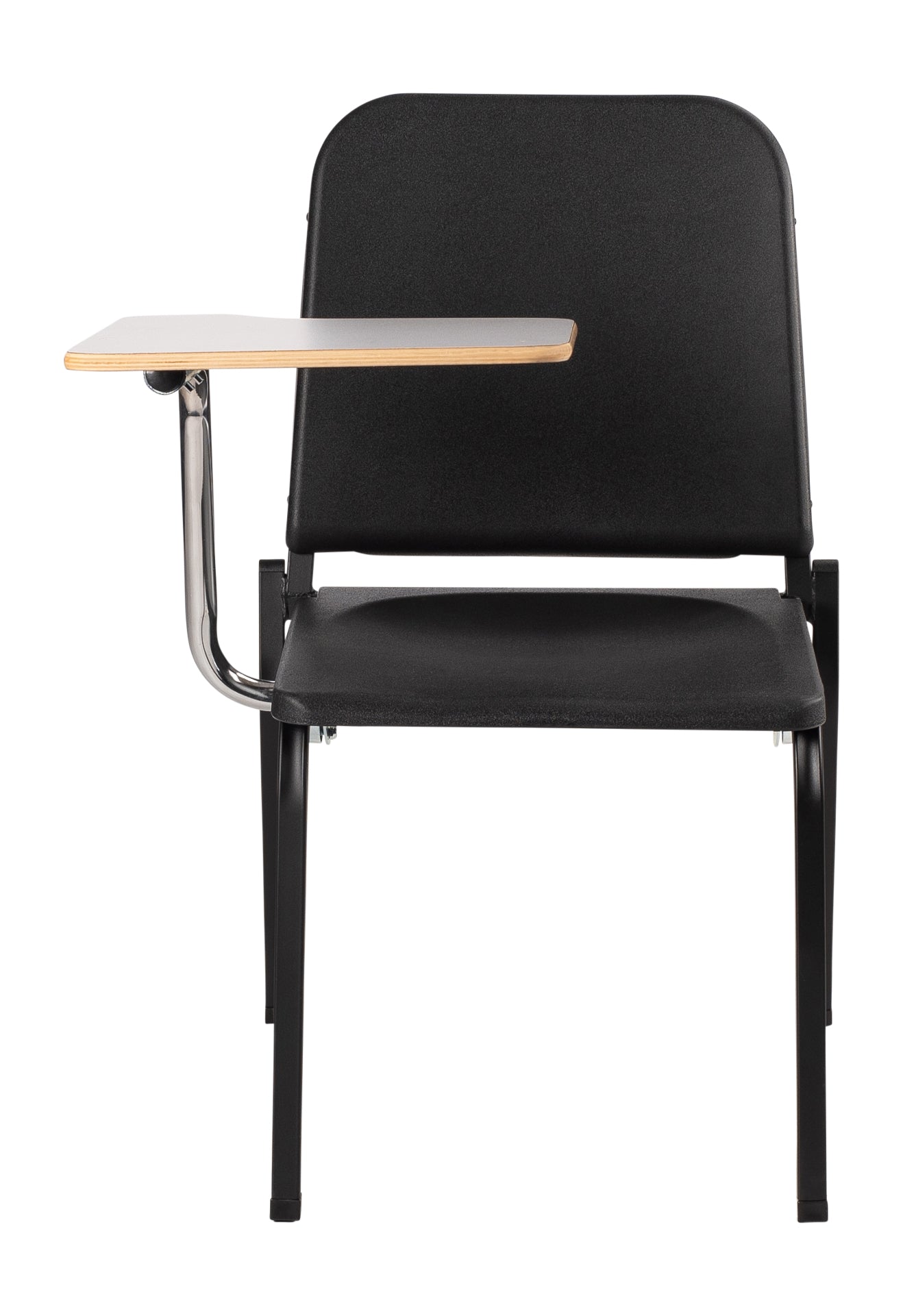 NPS® Tablet Right Arm for 8200 Series Stack Chair, Surface Color: Grey, Frame Color: Chrome