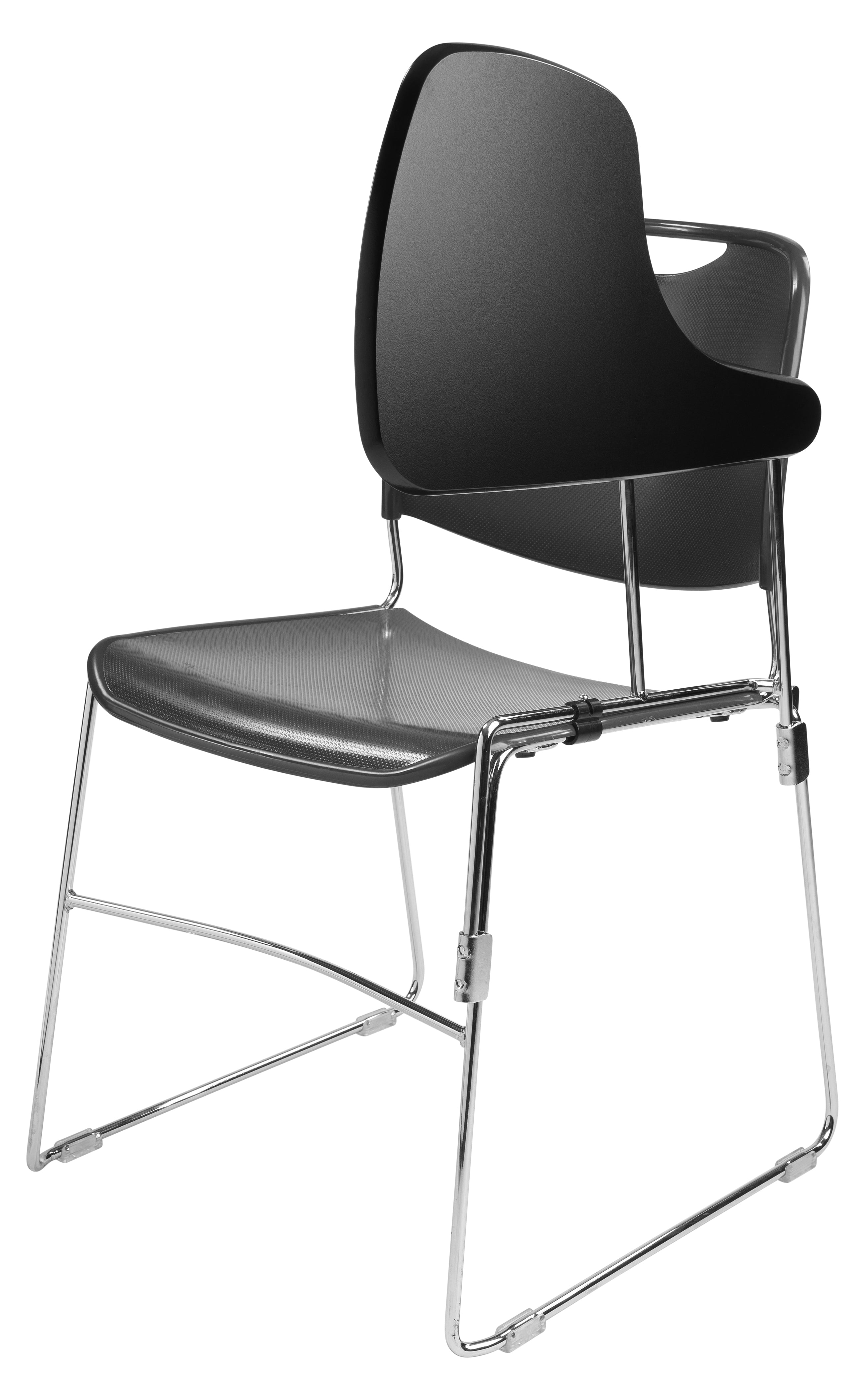 NPS® Left Tablet Arm For 8500 Series, Surface Color: Black, Frame Color: Chrome