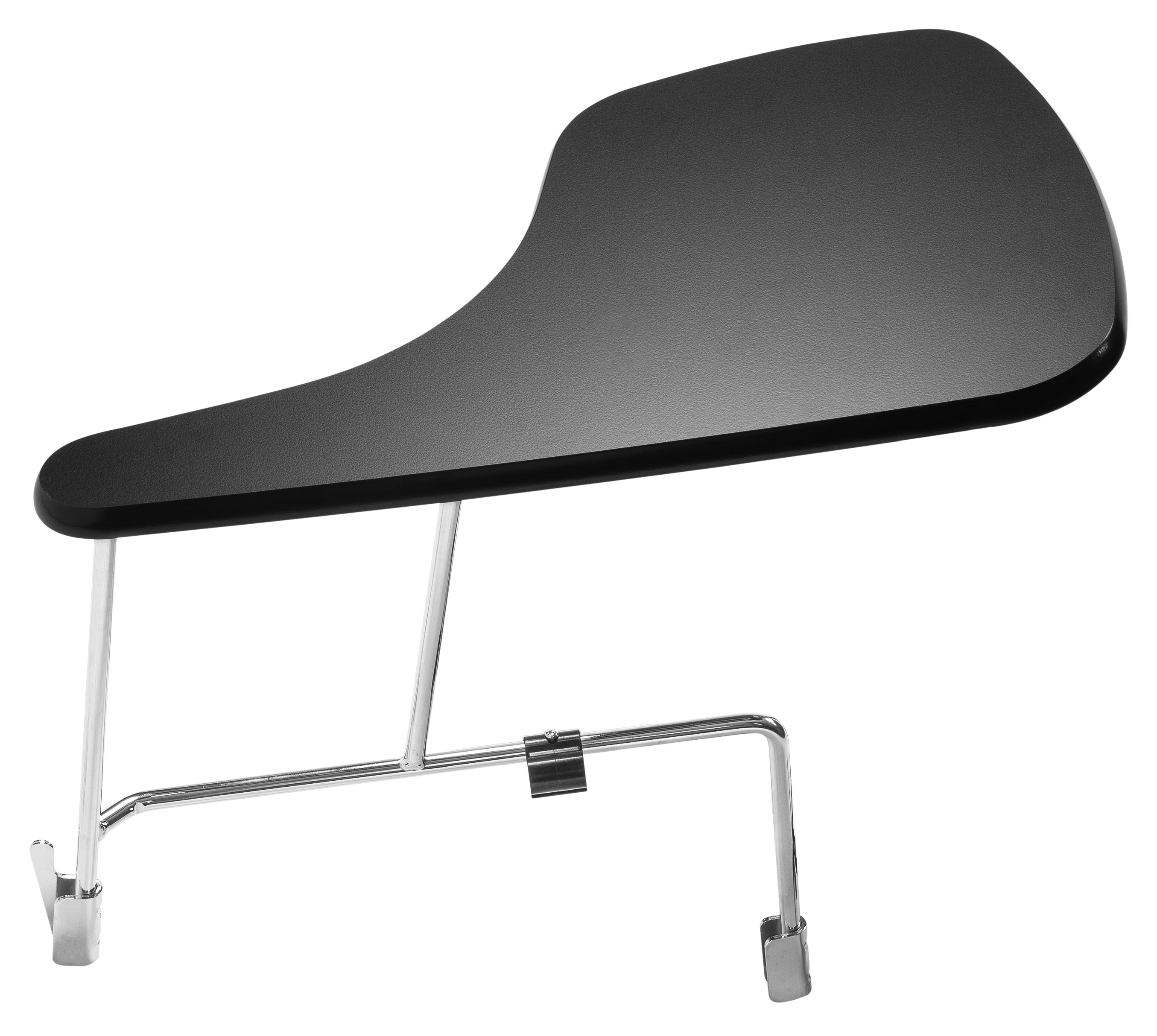 NPS® Right Tablet Arm For 8500 Series, Surface Color: Black, Frame Color: Chrome