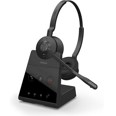 Jabra - Engage 65 SE Headset - Stereo - Wireless - on-ear, Over-the-head - Binaural - Supra-aural - Black