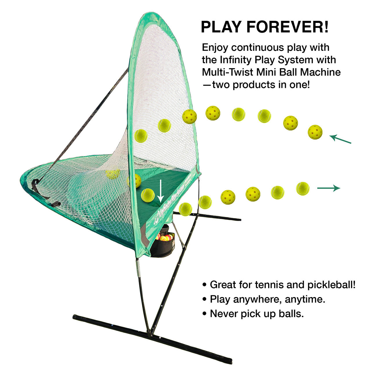 Infinity Play System Net & Frame Only