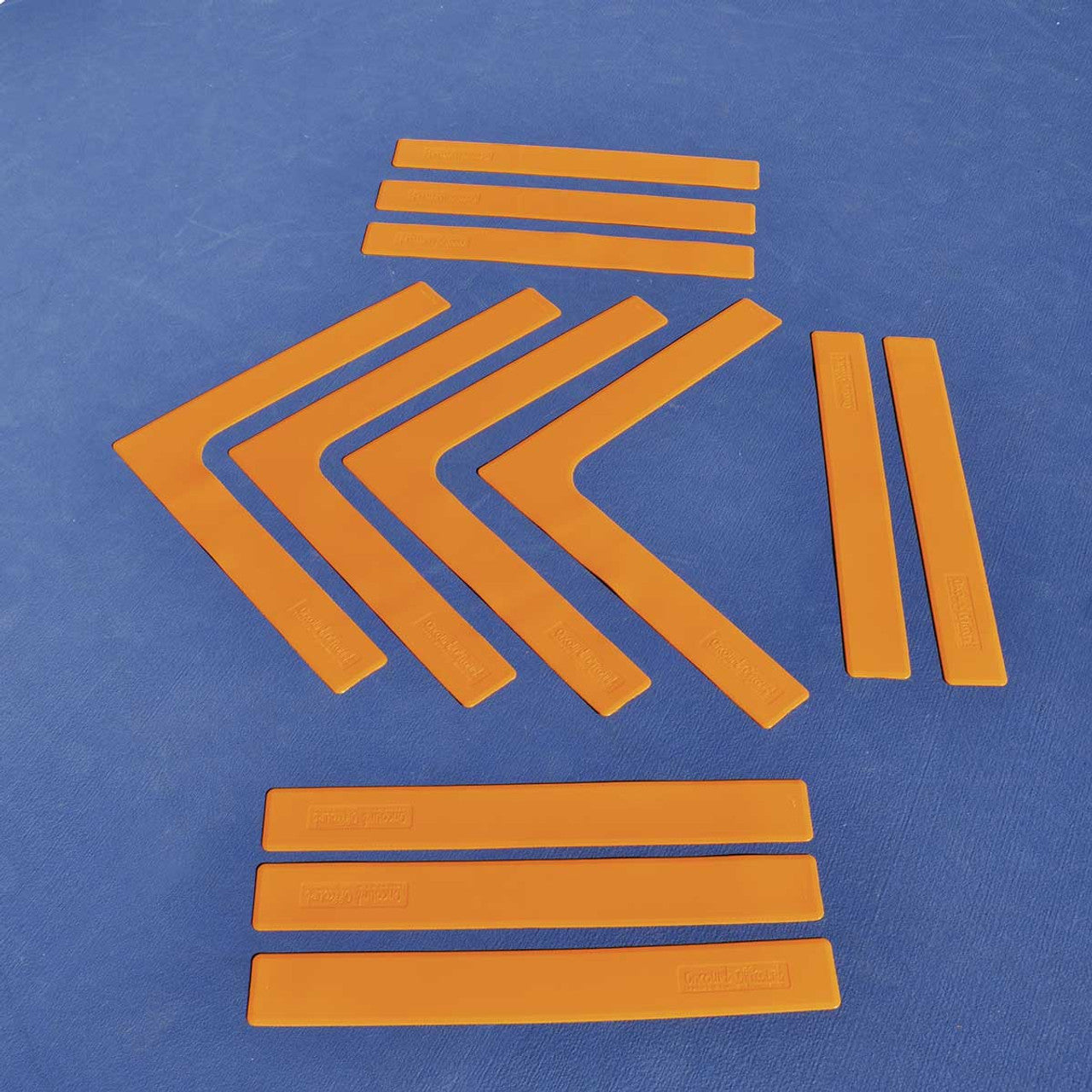 Long Lines And Corners - Orange