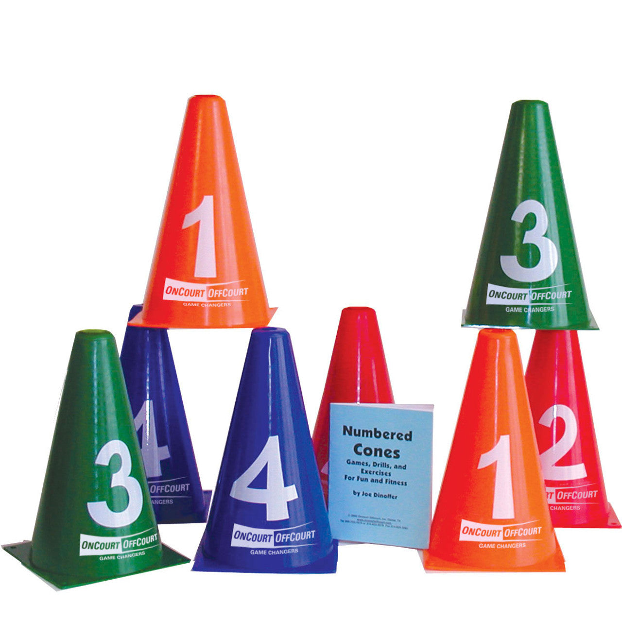 Numbered Cones - Set Of 8 W/Booklet