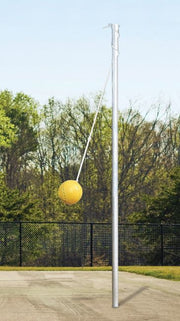 One-piece In-ground Tetherball Pole