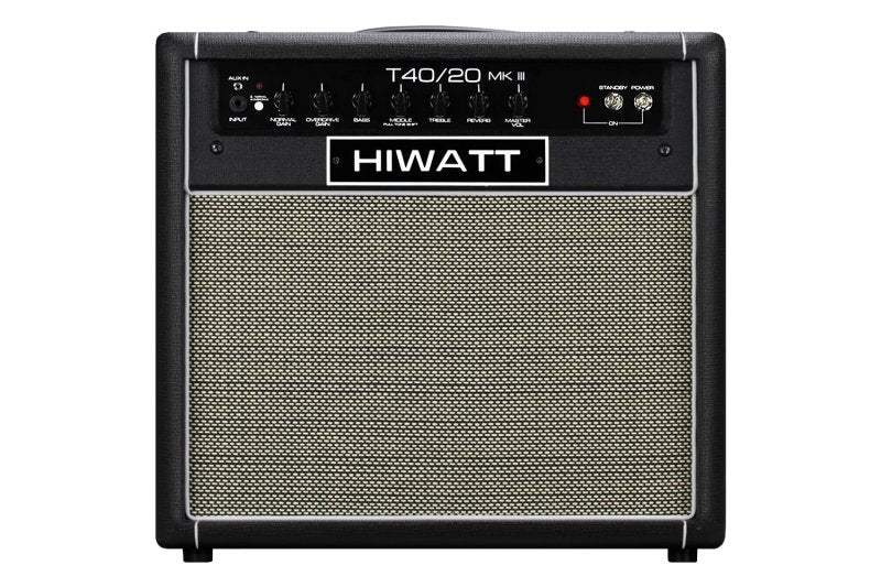 Hiwatt TB40/20 1X12 Combo - 40/20W 2-Channel Combo W/ Spring Reverb