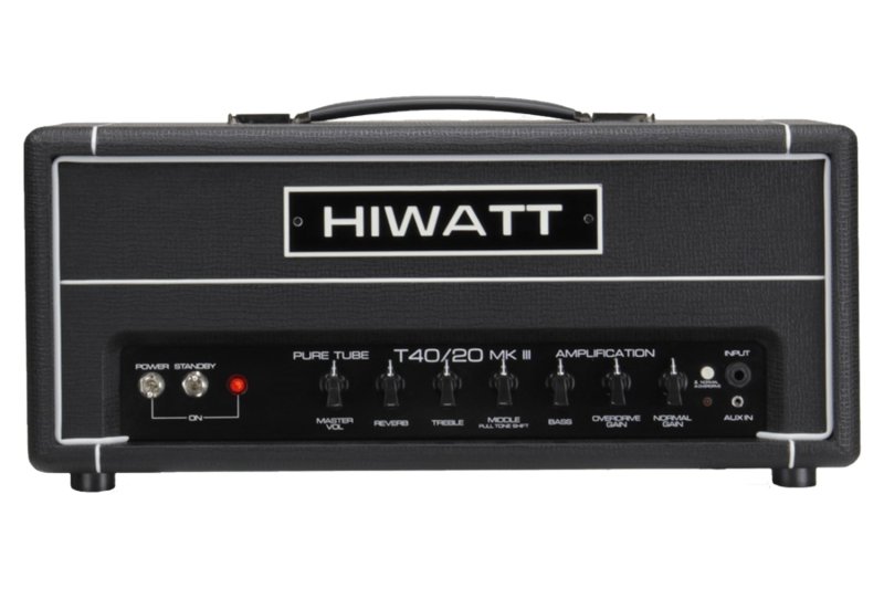 Hiwatt TB40/20 Head - 40/20W 2-Channel Amp W/ Spring Reverb