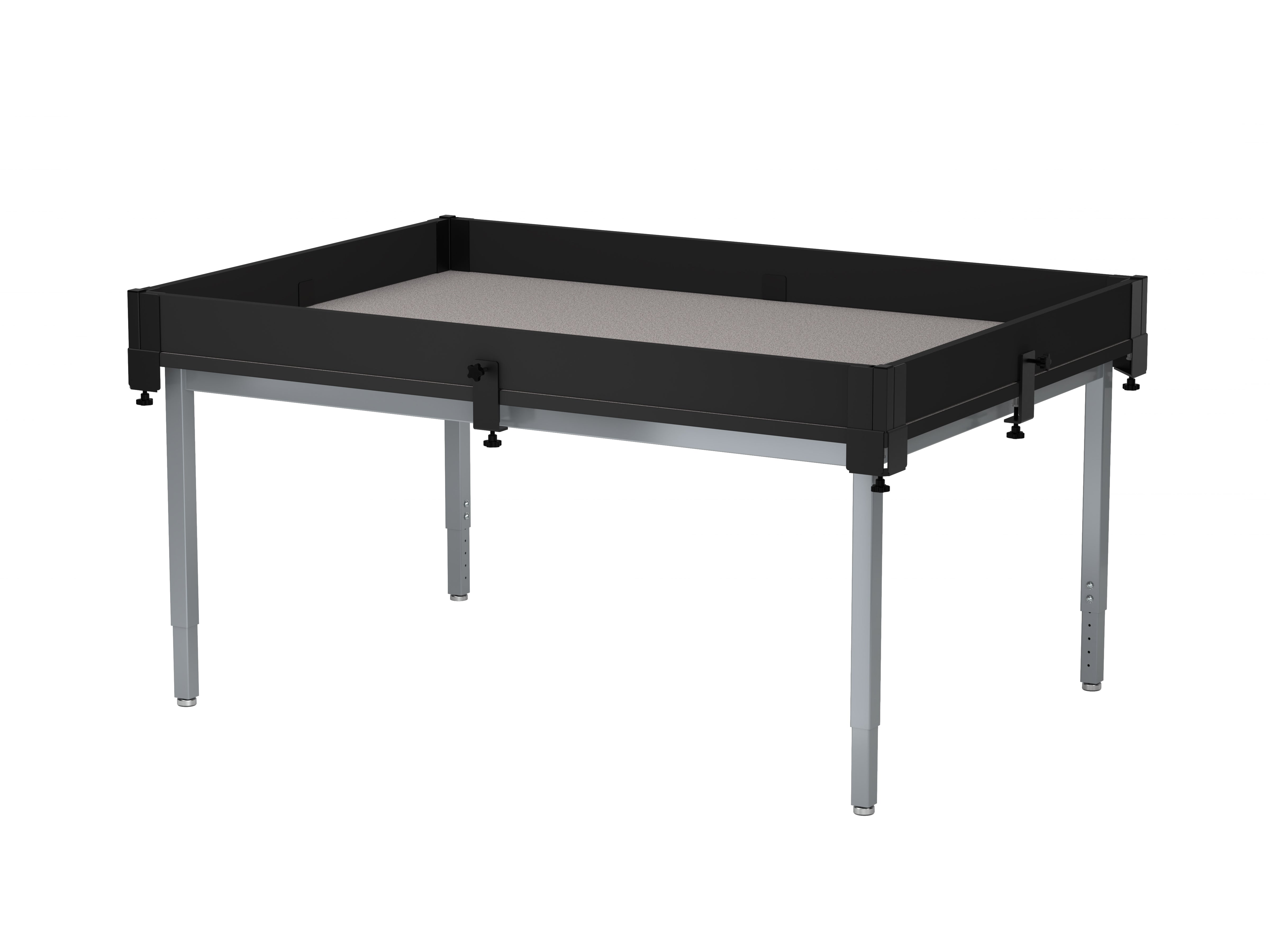 NPS® Table Bumper Kit 42" x 54", Black Laminate