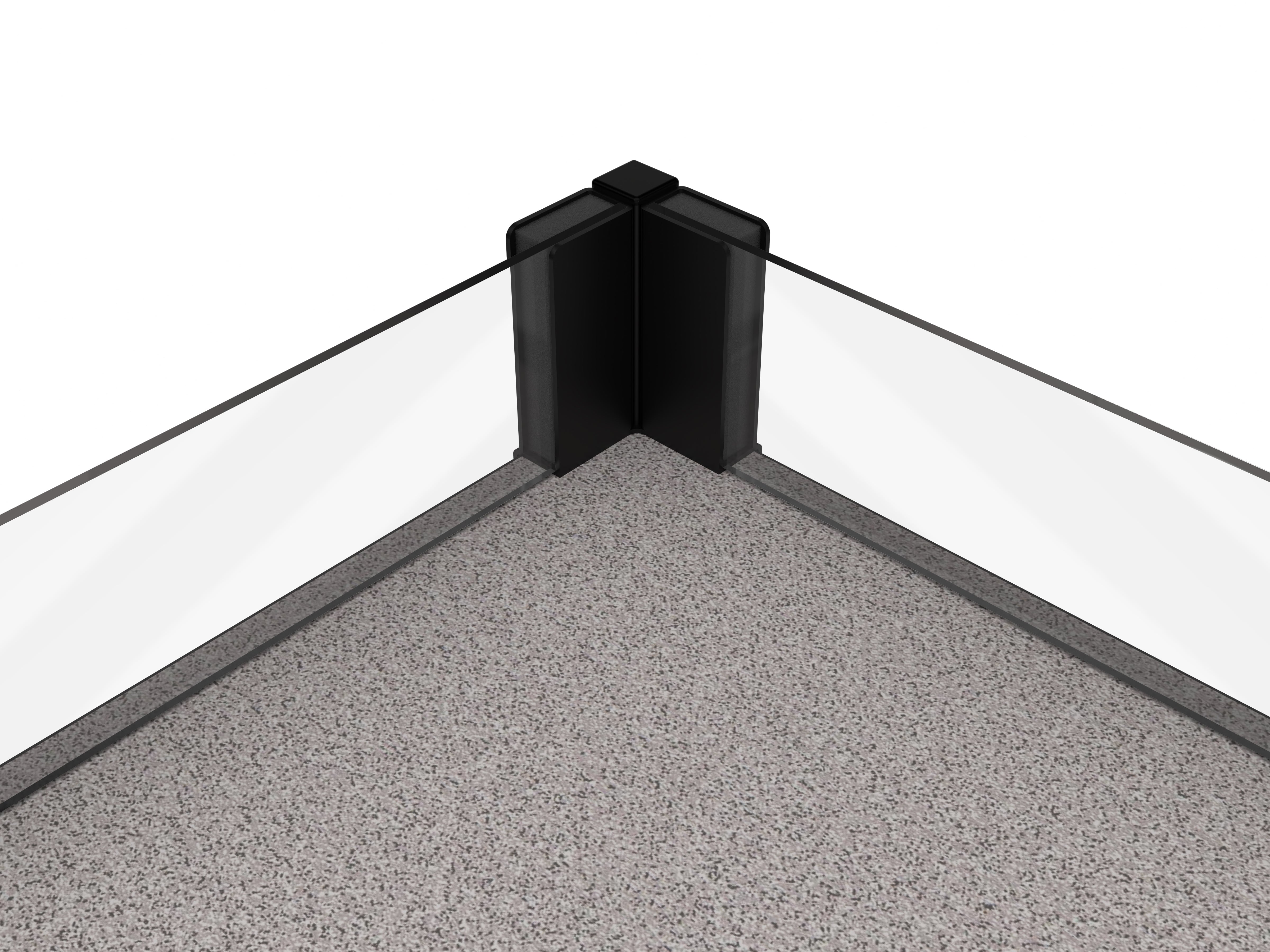 NPS® Table Bumper Kit 42" x 60", Clear Acrylic