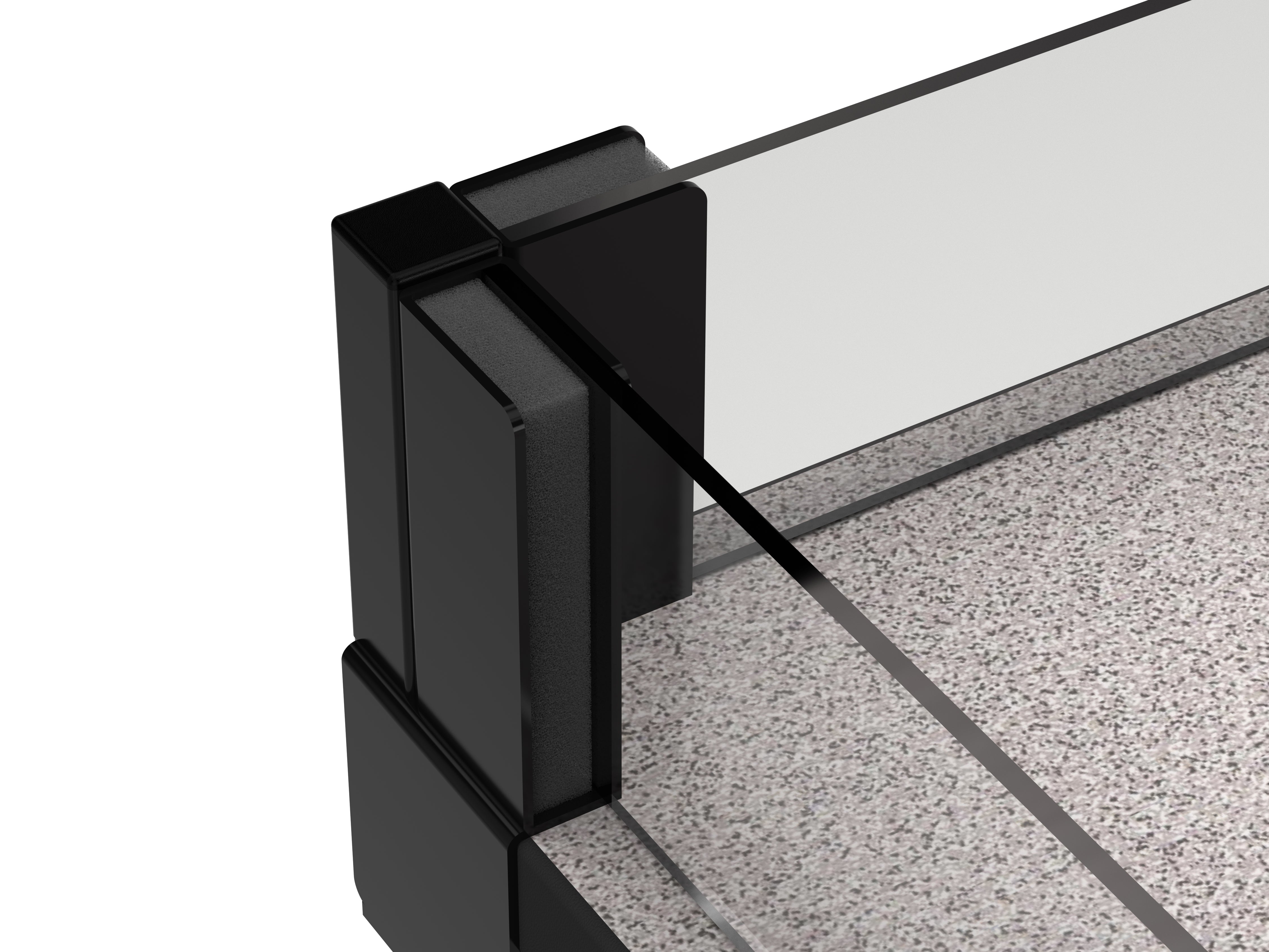 NPS® Table Bumper Kit 42" x 60", Clear Acrylic