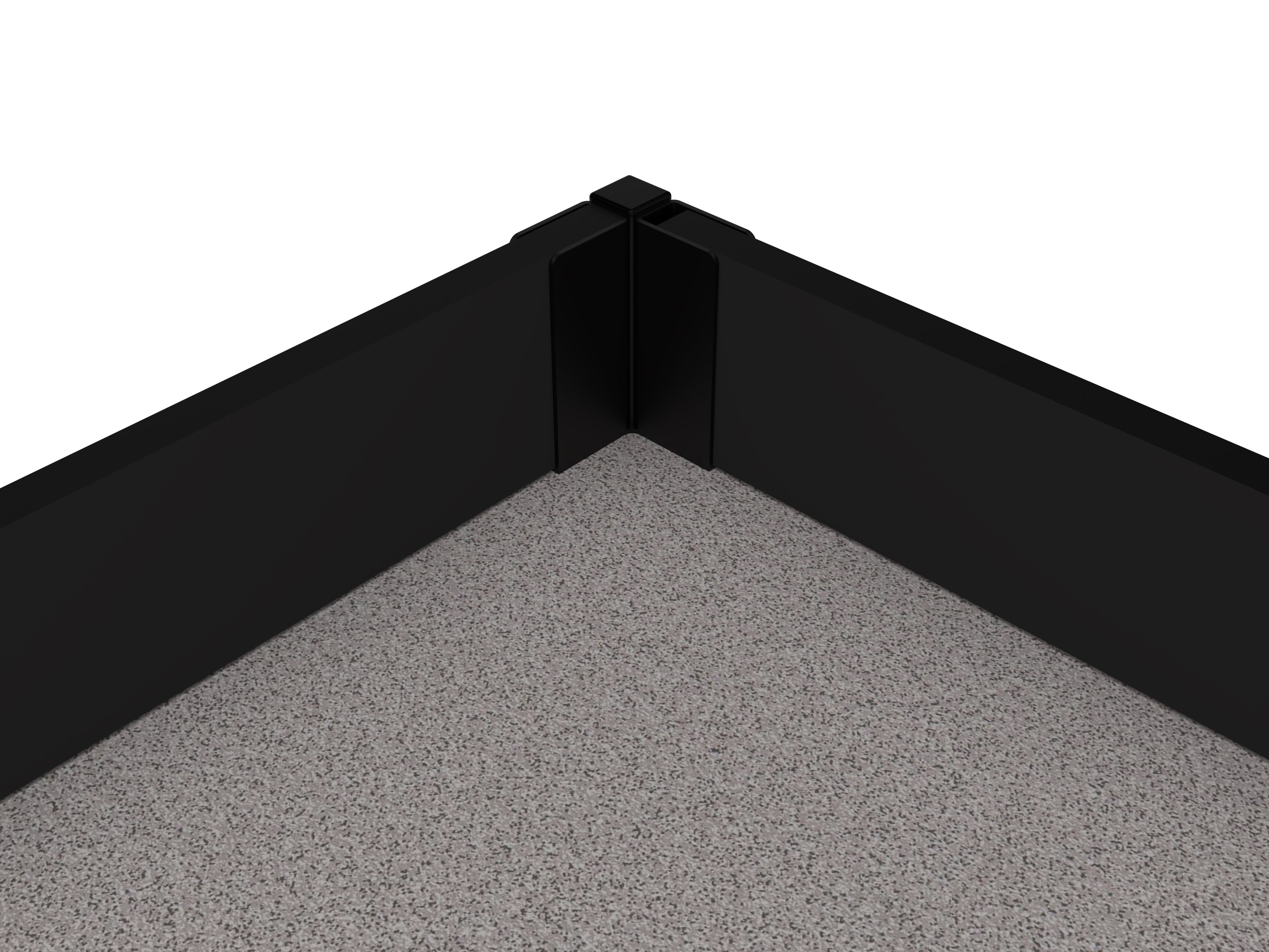 NPS® Table Bumper Kit 42" x 54", Black Laminate