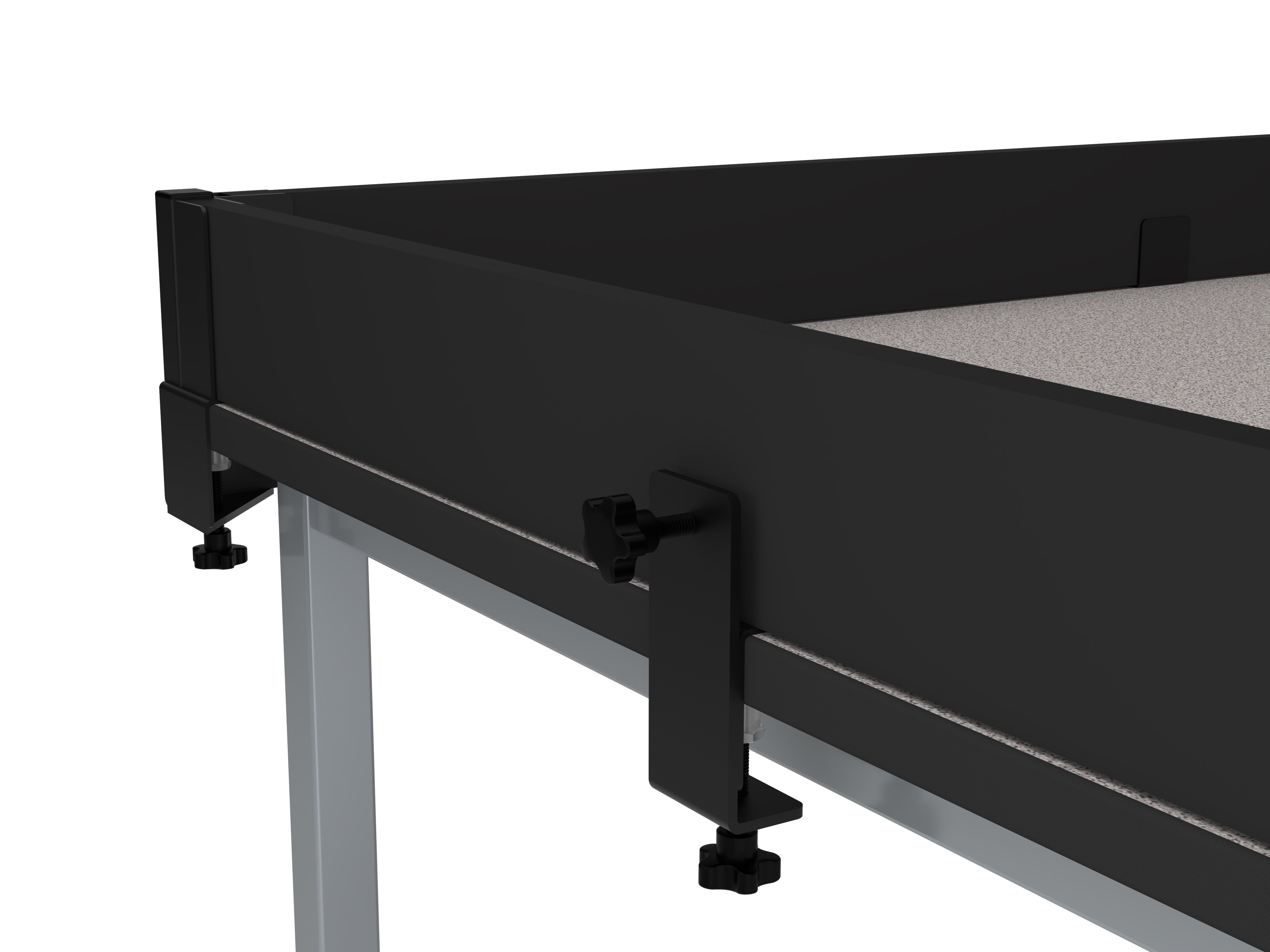 NPS® Table Bumper Kit 42" x 54", Black Laminate