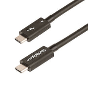 StarTech.com Thunderbolt 4 Universal Cable with 100W Power Delivery, 1.6 Ft - Black
