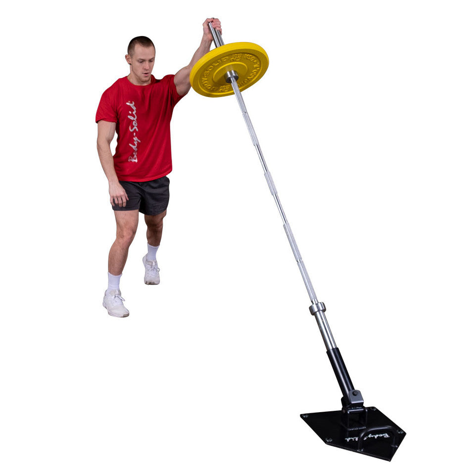 T-Bar Row / Landmine Base, Dual Swivel, Rope Anchor