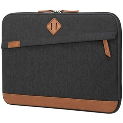 Targus Strata III TBS93004GL Carrying Case (Sleeve) for 14&amp;quot; Notebook - Gray, Brown