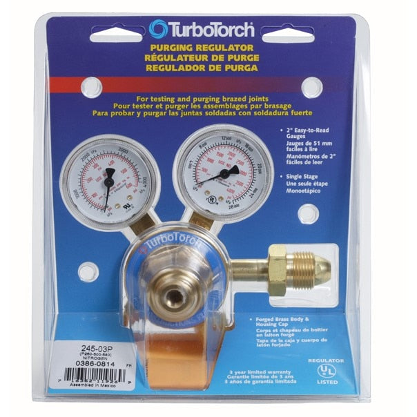 Regulator, Purging, High Capacity, Single Stage