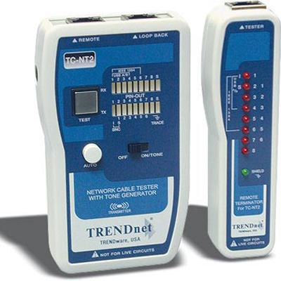 TRENDnet TC-NT2 Network Cable Tester (TP & Coax)