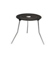 United Scientific® Tripod Stand W/ Concentric Rings, Cast Iron, 3.5", 4.75", 6.5", 8" Ring O.D., 9" Height