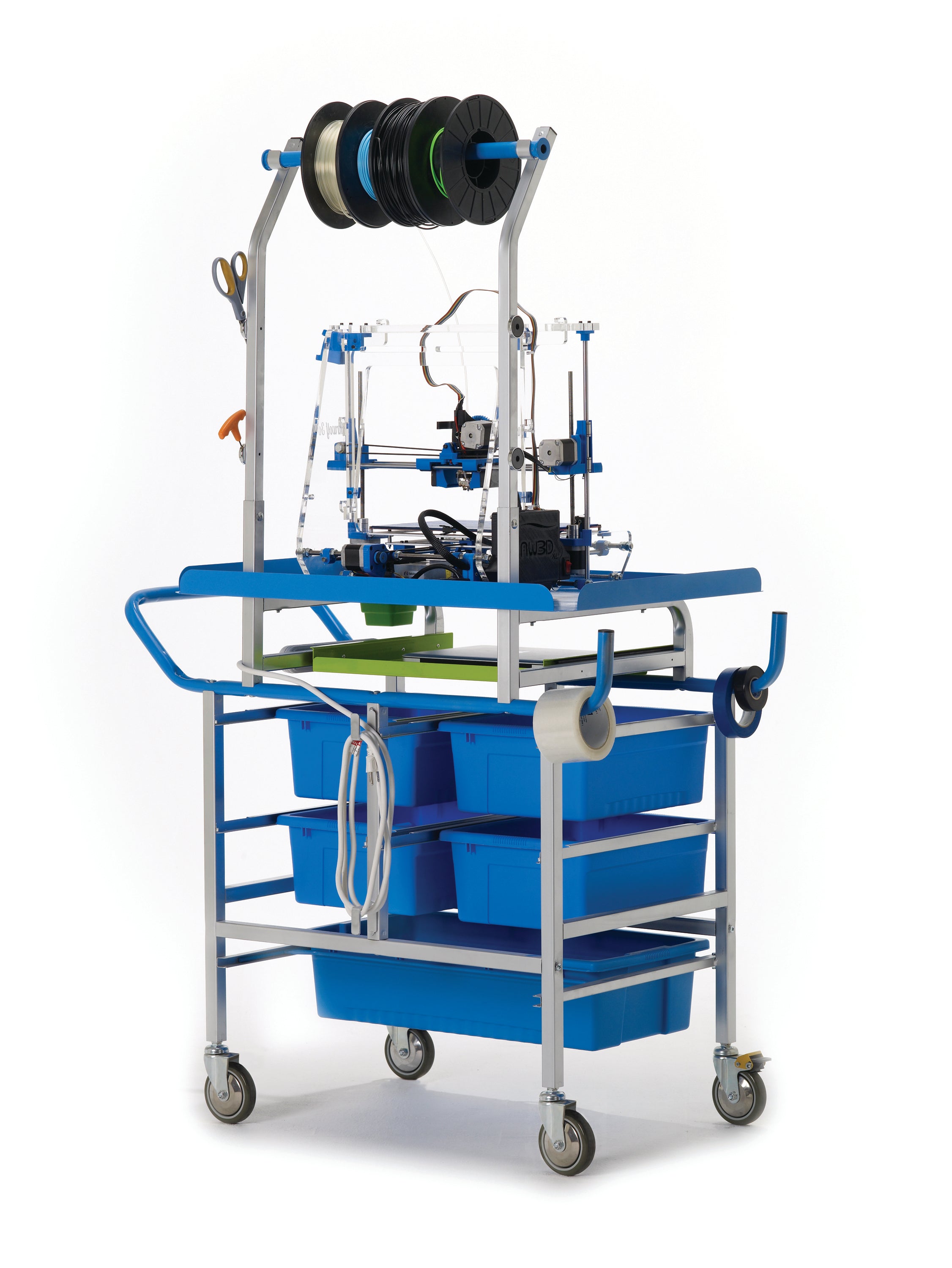 3D Printer Cart Base Model with Tub Pack 1