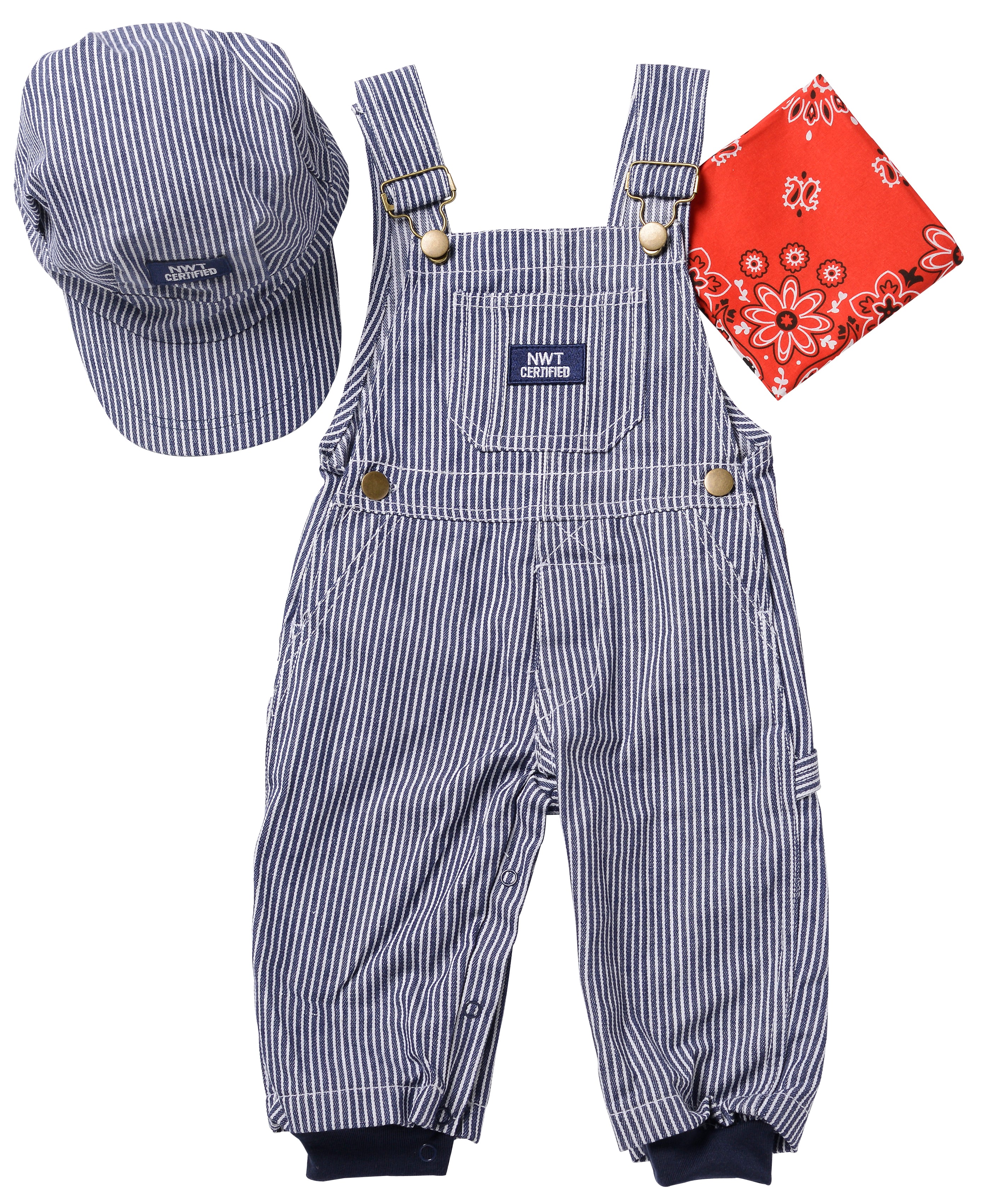 Jr. Train Engineer Suit, Size 18 Month