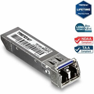 Trendnet Fibre Optic Lc Duplex Female Ethernet Media Converter, Multimode, 155Mbps, Full Duplex 2 Km