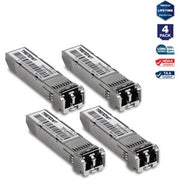 TRENDnet TEG-MGBSX/4  4-Pack SFP Multi-Mode LC Module (550m)