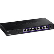 TRENDnet TEG-S380 8-Port 2.5 G Multi-Gig Unmanaged Gaming Network Switch  40Gbps Switching Capacity  Black