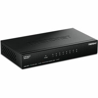 Trendnet - TEG-S381,8-Port 2.5G Switch - Black