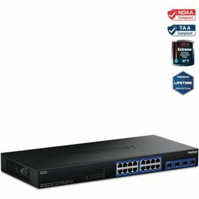 TRENDnet TEG-S50204,20-Port 2.5G/Multi-Gig Switch with 10G SFP+ Ports