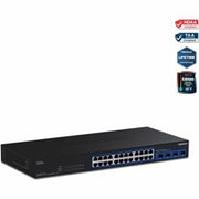 Trendnet - TEG-S50284 28-Port 2.5G Switch with 10G SFP+ Ports - Black