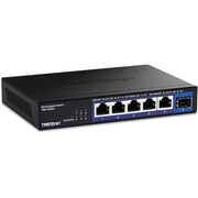 Trendnet - TEG-S5061,6-Port Unmanaged 2.5G Switch with 10G SFP+ Port - Black
