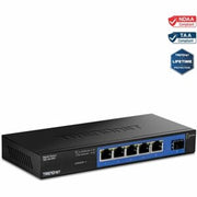 TRENDnet TEG-S51SFP 5-Port Gigabit Switch with SFP Slot