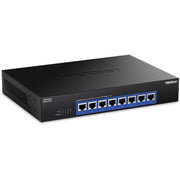 TRENDnet TEG-S708 8-Port 10G Multi Gigabit Network Switch with 160 Gbps Switching Capacity  Black
