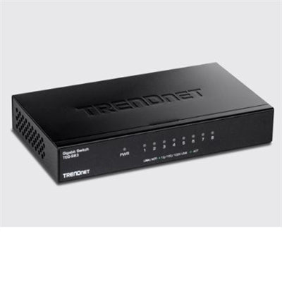 TRENDnet TEG-S83  8-Port Gigabit Desktop Switch