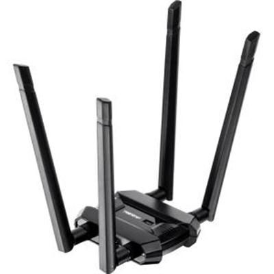 TRENDnet TEW-809UB AC1900 High Power Dual Band Wireless USB Adapter  High Gain Antenna  Wireless AC  USB 3.0