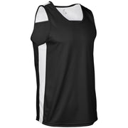 Miler Track Jersey - Black White - Adult - Medium