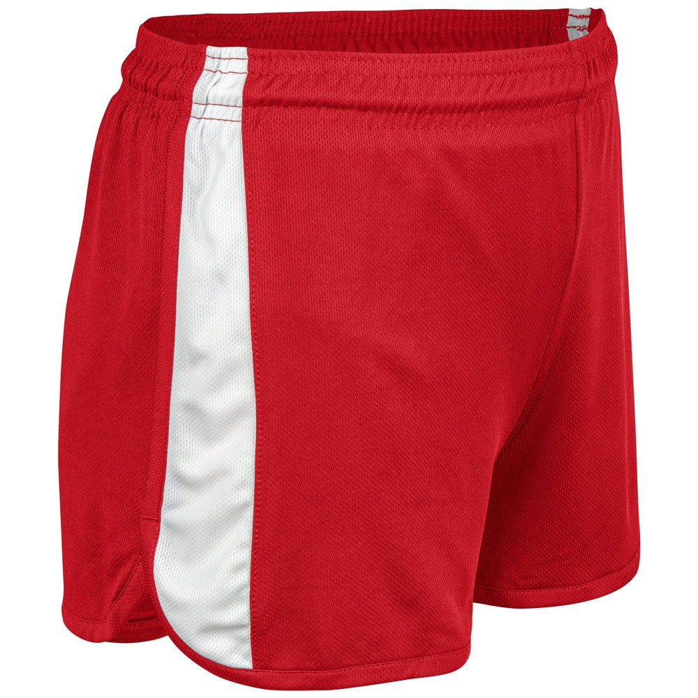 Sprinter Track Short - Scarlet White - Womens - Extra-Large