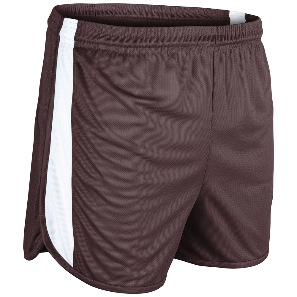 Sprinter Track Short - Maroon White - Adult - Small